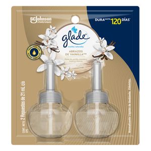 Ambientador GLADE aceites naturales vainilla (42 ml)