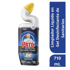 Limpiador PATO inodoro gel destructor de sarro (710 ml)