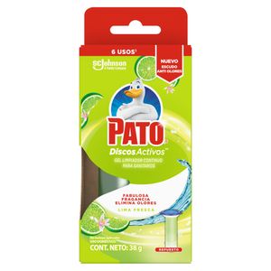 Desinfectante Inodoro Pato Discos Activos Citrico Repuesto 36ml