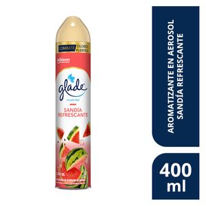 Ambientador en Aerosol Glade Sandía Refrescante 400ml