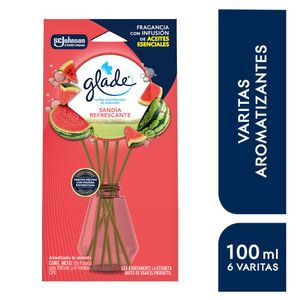 Ambientador GLADE varitas sandía refrescante (100 ml)