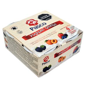 Yogurt griego PASCO descremado sin dulce (600 gr)