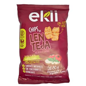 Pbocas Chips Ekii Lenteja Arroz/Maíz 80 g