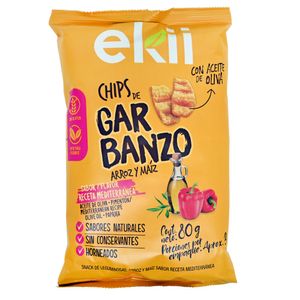 Chips Garbanzo Y Arroz Elki Flavor x 80 g