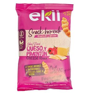 Snack Ekii Arroz Horneado Queso Pimenton 80g