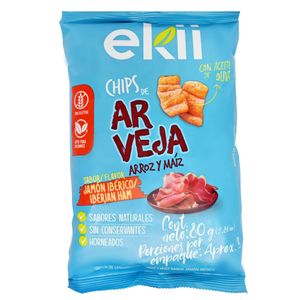 Chips Arveja Elki Jamon Iberico x 80 g