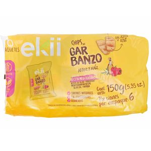 Pbcas Chips Ekii Garbanzo Medite 150 g X6