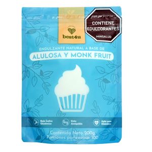 Endulzante Best4U Alulosa Monk Fruit x200grs