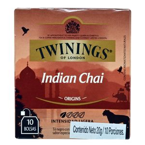 TE TWININGS INDIAN CHAI SB X10 20 g