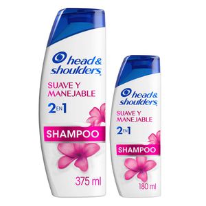 Shampoo H&S suave y manejable (555 ml)