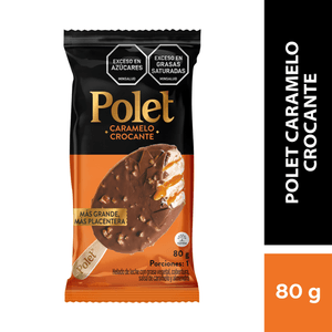 Paleta POLET caramelo crocante (80 gr)