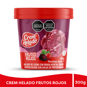 Helado Cream Helado Vaso Tradicional Frutos Rojos 300G