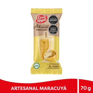 Helado Crem Helado Artesanal Maracuyá 70 G
