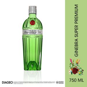Ginebra Tanqueray Ten 750 Ml