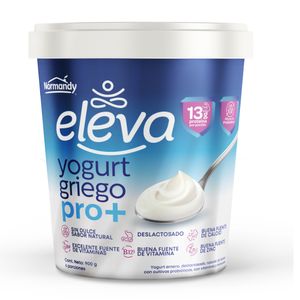 Yogurt griego Eleva Pro+ pro sin dulce sabor natural (900 gr)