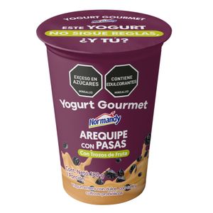 YOGUR NORMANDY VASO 180 g, AREQPE PASA