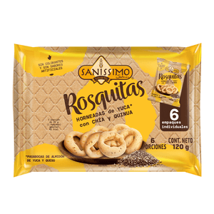 Rosquitas Sanissimo X6 Und (120g)