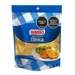 Miga de Pan Bimbo Clásico 500 G