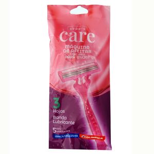 Maq Afeit Suppra Care 3H Women X 5 un