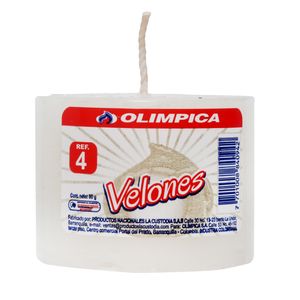 VELADORA OLIMPICA N° 4 X1un