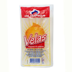 Vela Olímpica x10 Unds
