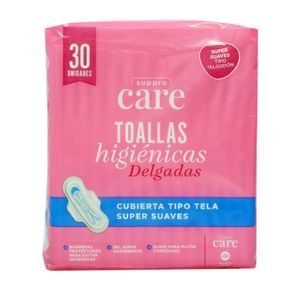 Toalla Higiénica Suppra Care Tela X30 Unds