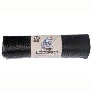 Bolsa de Basura Ultralimp Negra 65x90 Cm X10 Unds
