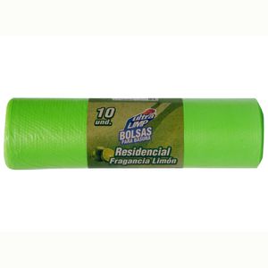 Bolsa de Basura Ultralimp Fragancia Limón 65x90 Cm X10 Unds