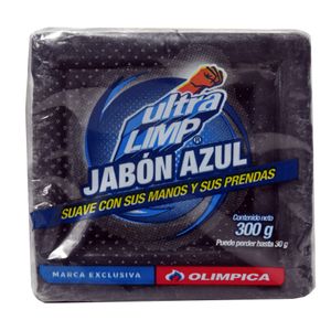 Jabón Azul UltraLimp Barra 300 G
