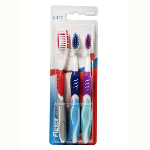 Cepillo de Dientes Suppra Care Adultos X3 Unds