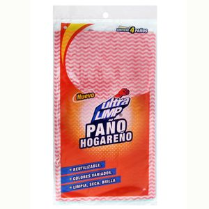 Paño Ultra Limp Hogareño X4 Unds