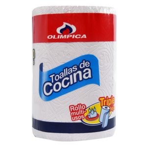 Toalla de Cocina Olimpica Triple Hoja X100 Uds