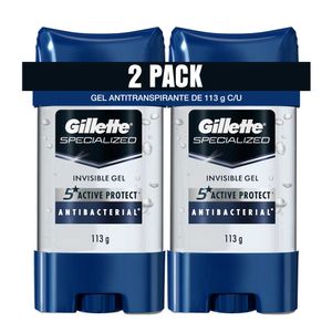 Antitranspirante GILLETTE specialized antibacterial (226 gr)