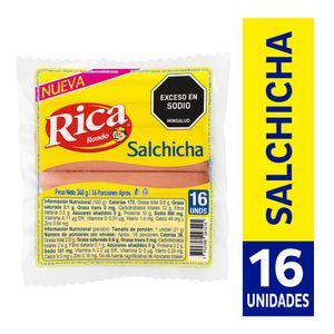 Salchicha Rica 340 G