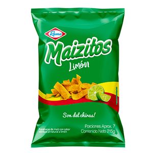Pasabocas Ramo Maizitos Limón Familiar 215 G