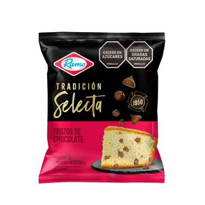 Ponqué Ramo Trozos De Chocolates 230 G X6 Porciones
