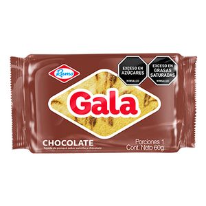 Ponqué Gala Ramo Chocolate 60 G