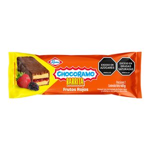 Ponqué Chocoramo Barrita Frutos Rojos 40 G