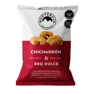 Chicharrón MONTE ROJO Cerdo Sabor Picante Limón (90 gr)