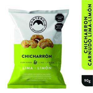 Chicharrón MONTE ROJO carnudo lima limón (90 gr)