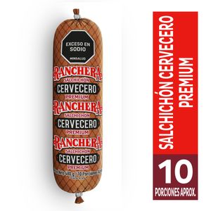 Salchichón Ranchera Cervecero Premium 480 G