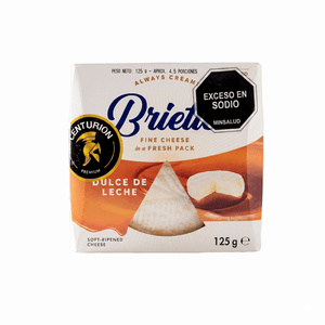 Queso CENTURION brie sabor dulce de leche (125 gr)