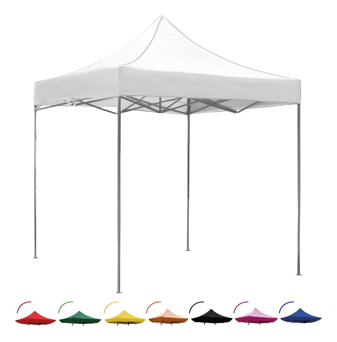 Toldo Carpa Jardín 3x3 Plegable Reforzado Retráctil Eventos