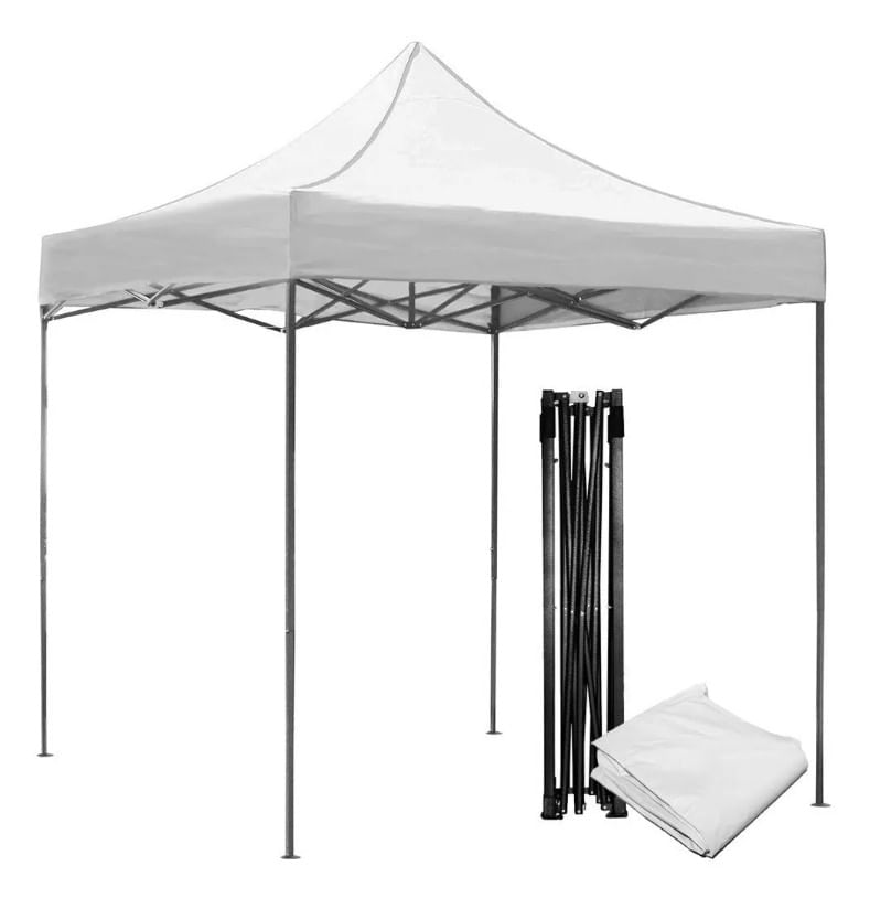 Toldo Carpa 2x2 Plegable Reforzado Impermeable Eventos Patio