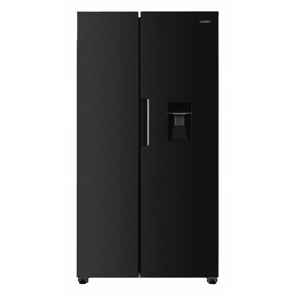 Nevecón Mabe 565 Lt Brutos Side by Side No Frost Black Steel Msl565Qmlsp0