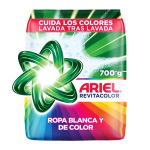 Detergente en Polvo Ariel Revitacolor 700g