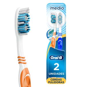 Cepillo de Dientes Oral-B Complete Cerdas Medias 2 Und