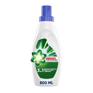 Detergente Líquido Ariel Limpieza Profunda 800mL