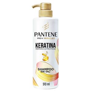 Shampoo PANTENE keratina sin sal (510 ml)