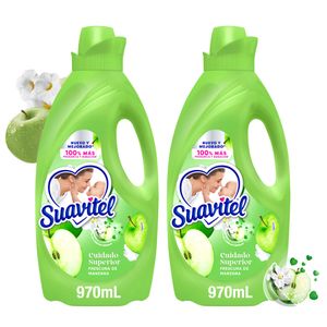 Suavizante Suavitel Frescura de Manzana 2x970ml